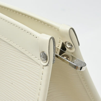 Louis Vuitton Madeleine Epi Leather, White, Leather, Shoulder Bag