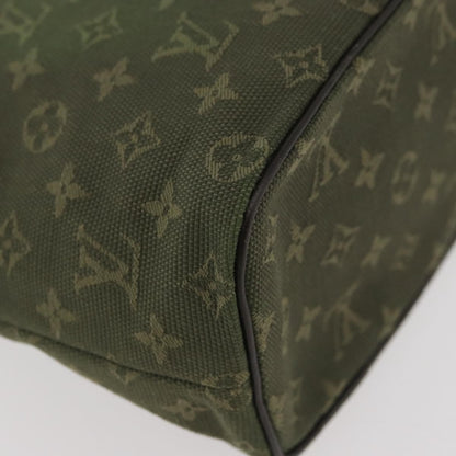 Louis Vuitton Lucille Mini Lin, Khaki, Canvas, Handbag