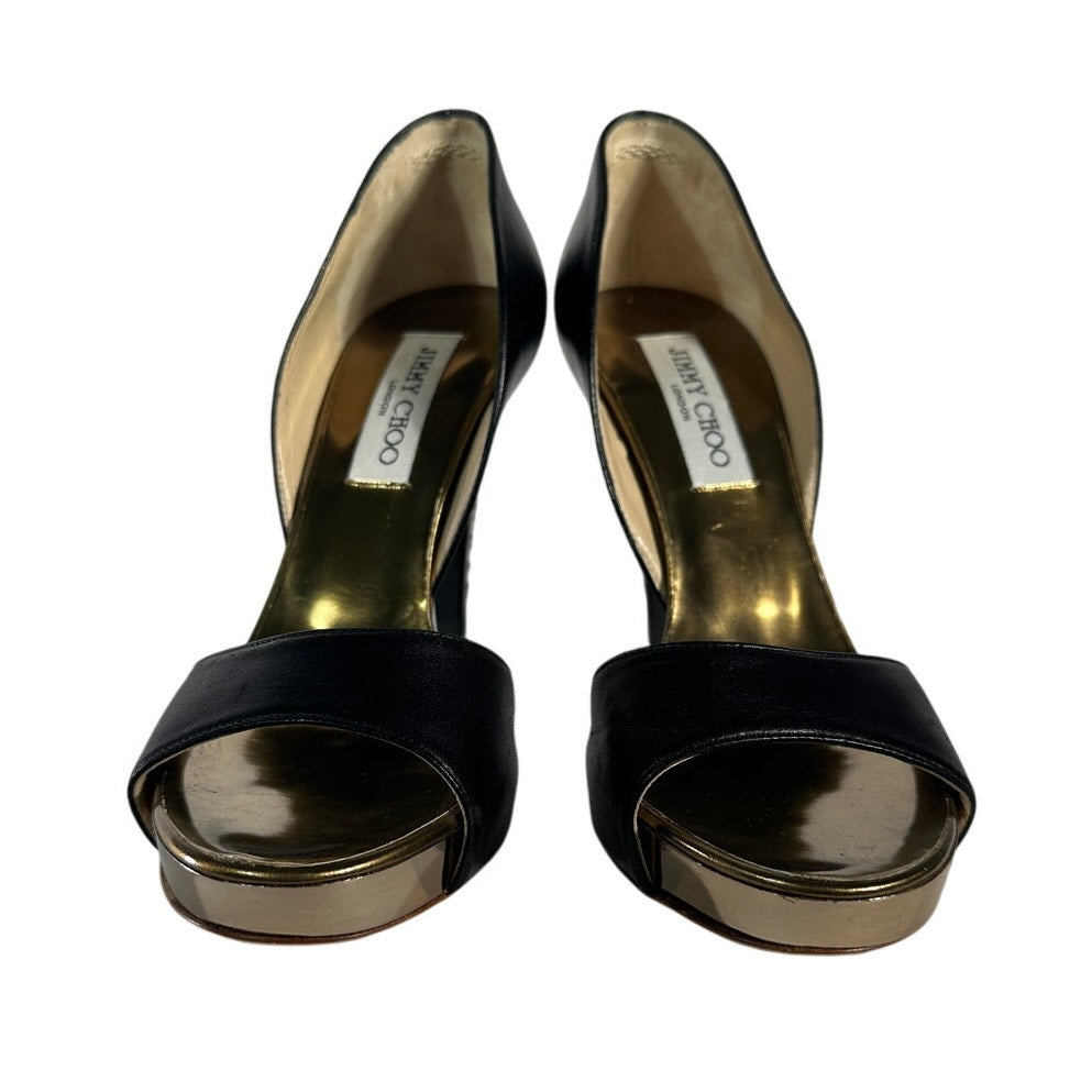 Jimmy Choo Open Toe Pumps