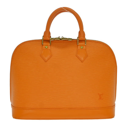 Louis Vuitton Alma Epi Leather, Orange, Leather, Handbag