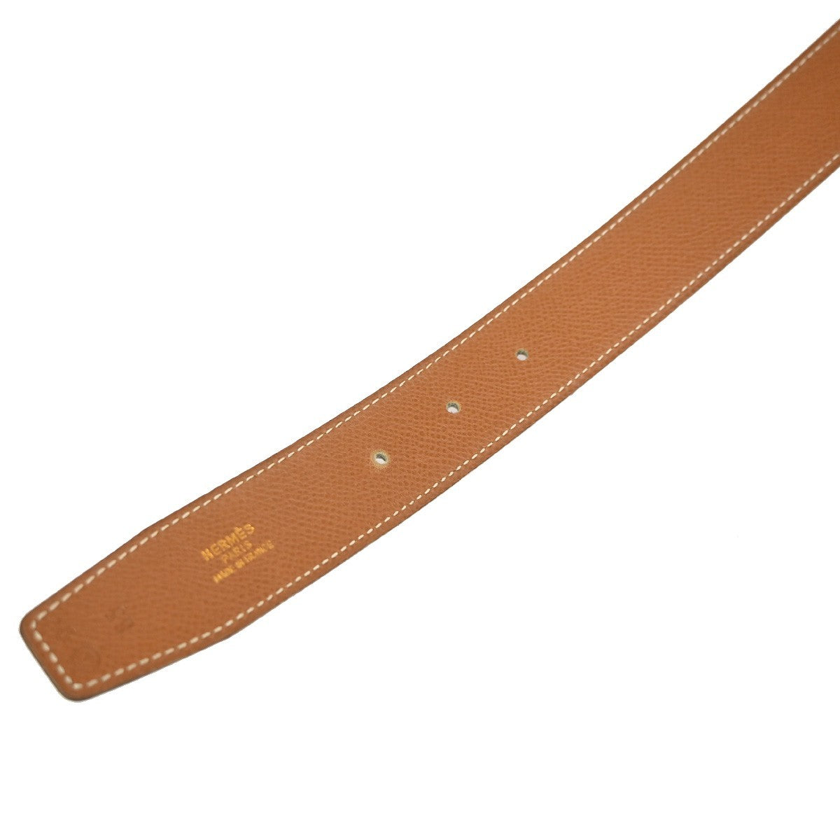 Hermes Constance Reversible Belt Leather, Black, Leather, Belt