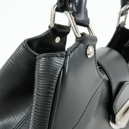 Louis Vuitton Montaigne Sac Epi Leather, Black, Leather, Handbag
