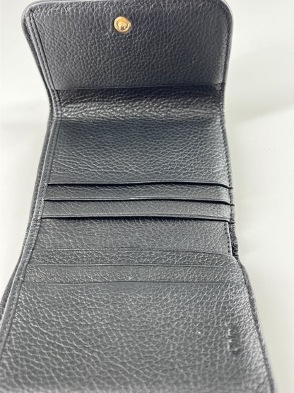 Chloe Alphabet Chain Clutch Bag Leather, BLACK, LEATHER, Clutche & pouche