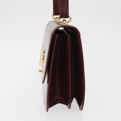Gucci Vintage Leather, Burgundy, Leather, Handbag