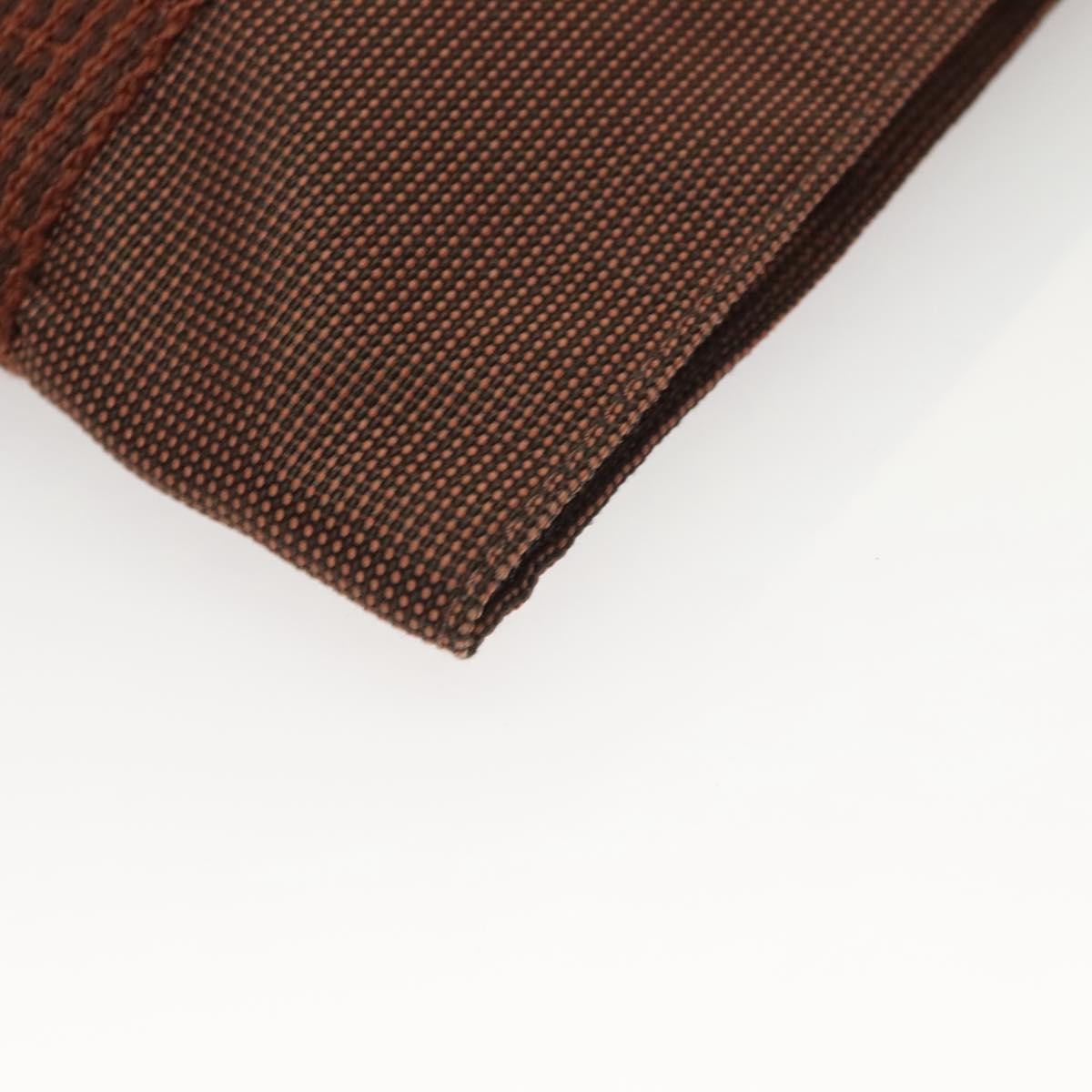 Hermes Herline Canvas, Brown, Canvas, Crossbody Bag