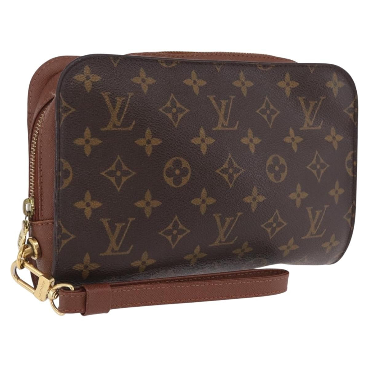 Louis Vuitton Pochette Orsay Monogram Canvas, Brown, Canvas, Clutch