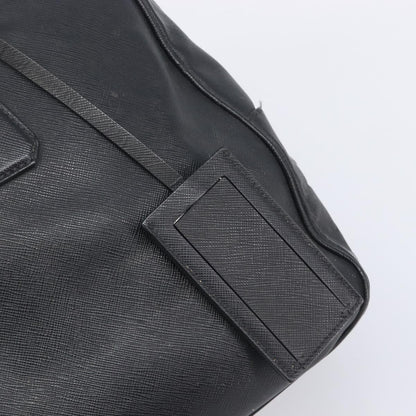 Prada Vintage Leather, Black, Leather, Handbag