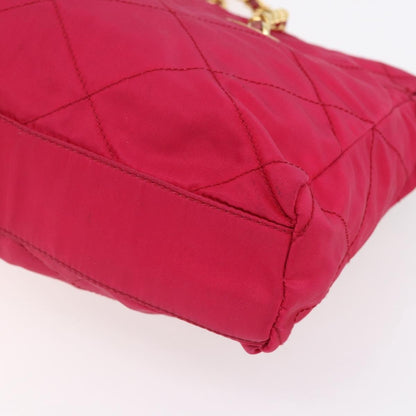 Prada Re-Edition 1995 Chain Tote Quilted Re-Nylon, Pink, Nylon, Shoulder Bag