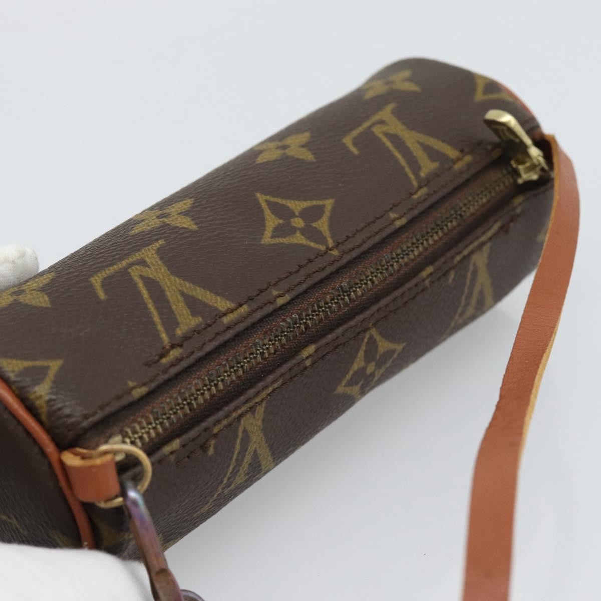 Louis Vuitton Papillon Pochette Monogram Canvas, Brown, Canvas, Clutch