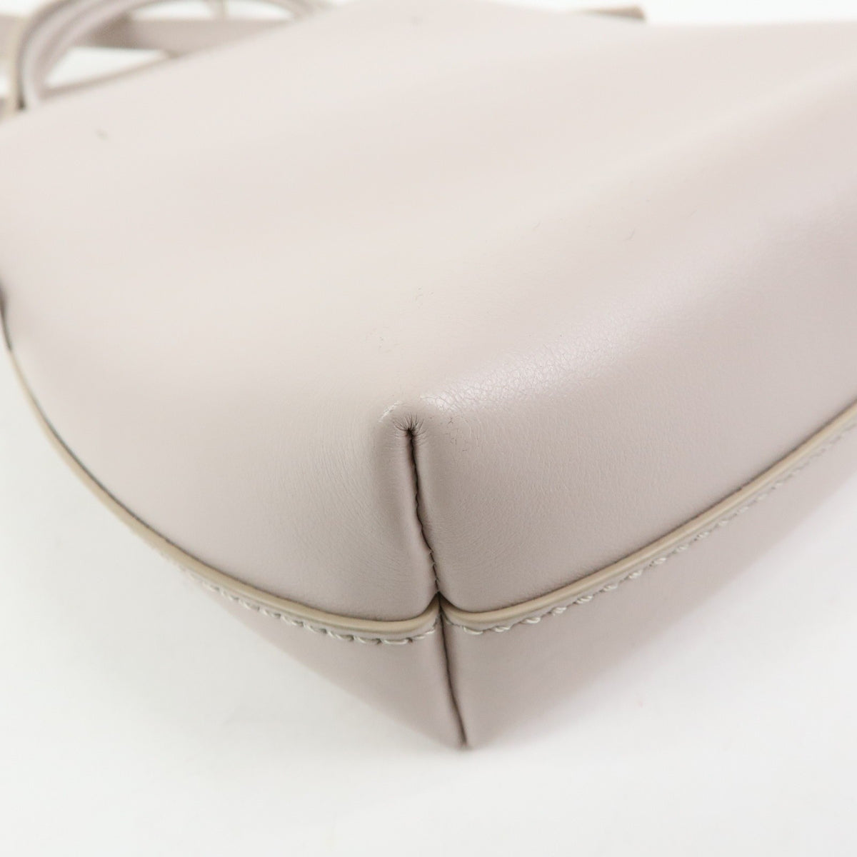 Chloe Sense Leather, Pink, Leather, Tote Bag
