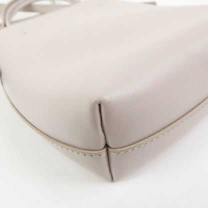 Chloe Sense Leather, Pink, Leather, Tote Bag