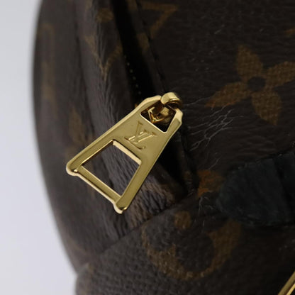 Louis Vuitton Palm Springs Monogram Canvas, Brown, Canvas, Backpack