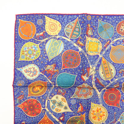Hermes Carré 45 Les Capucines 100% Silk, Multicolour, Silk, Scarf