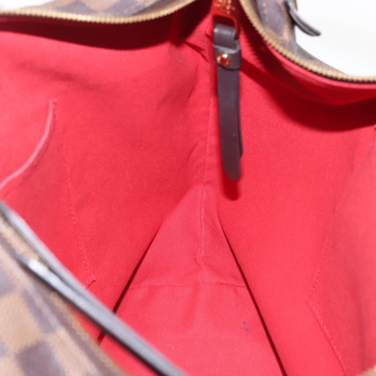 Louis Vuitton Duomo Hobo Damier, BROWN, CANVAS, Shoulder bag