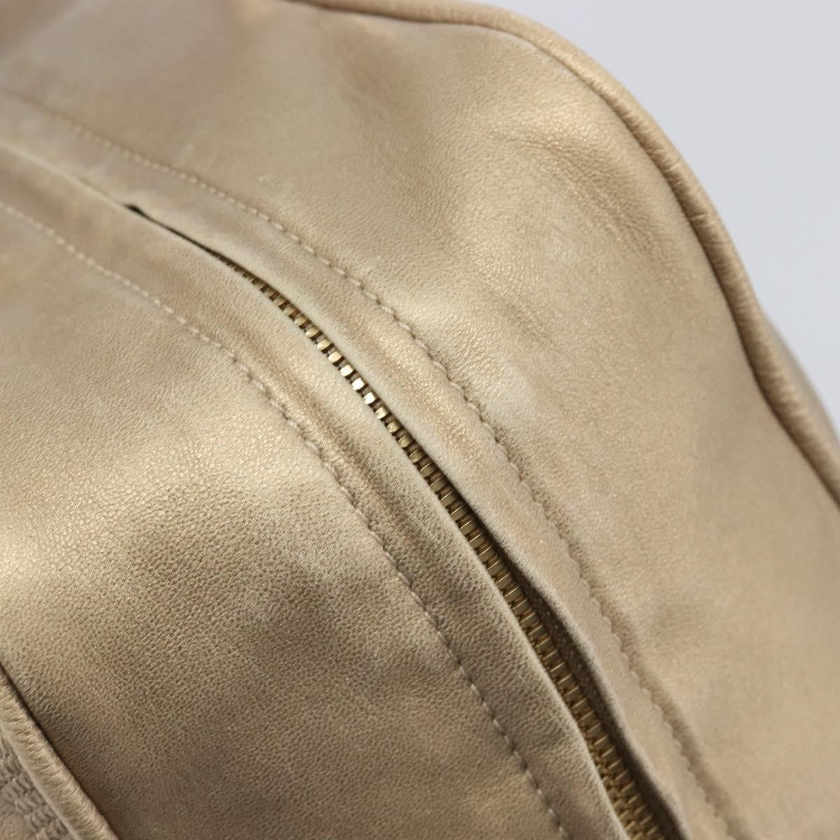 Loewe Amazona Leather, Gold, Leather, Handbag