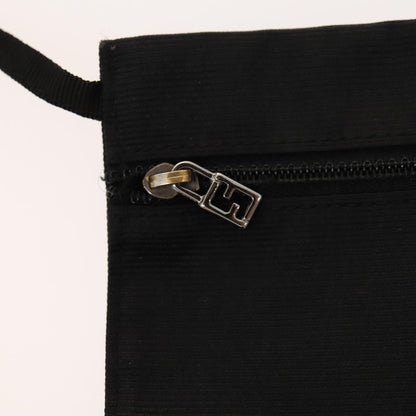 Fendi Vintage Nylon, Black, Nylon, Shoulder Bag