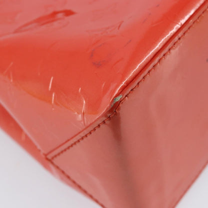 Louis Vuitton Wilshire Monogram Vernis, Orange, Patent Leather, Handbag
