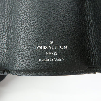 Louis Vuitton Lockmini Leather, Black, Leather, Wallet