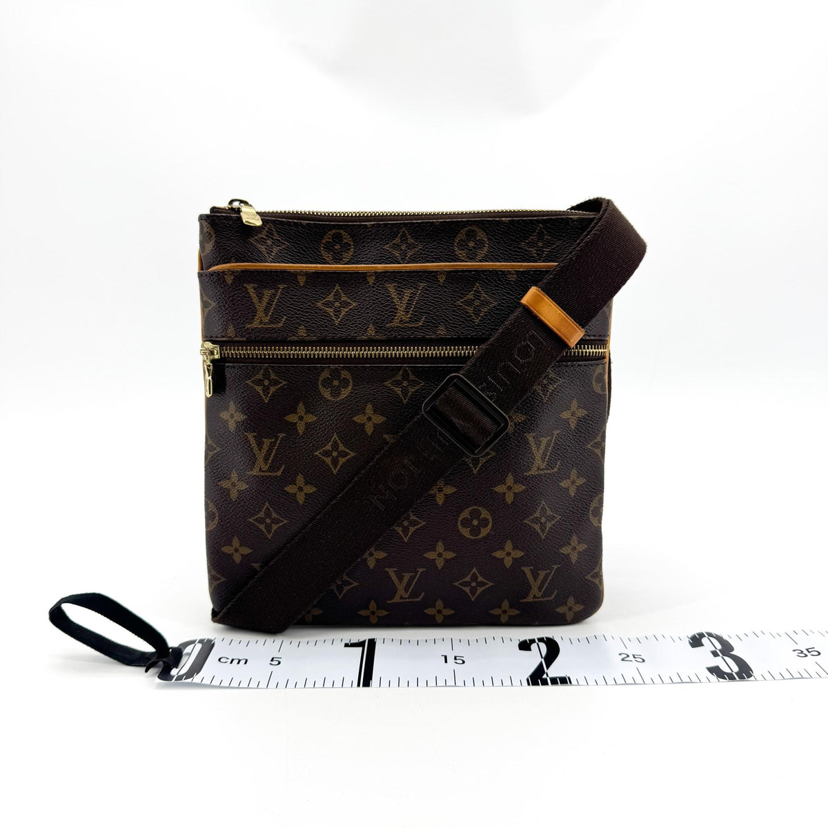 Louis Vuitton Valmy Pochette Monogram Canvas, Brown, Canvas, Clutch