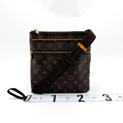 Louis Vuitton Valmy Pochette Monogram Canvas, Brown, Canvas, Clutch