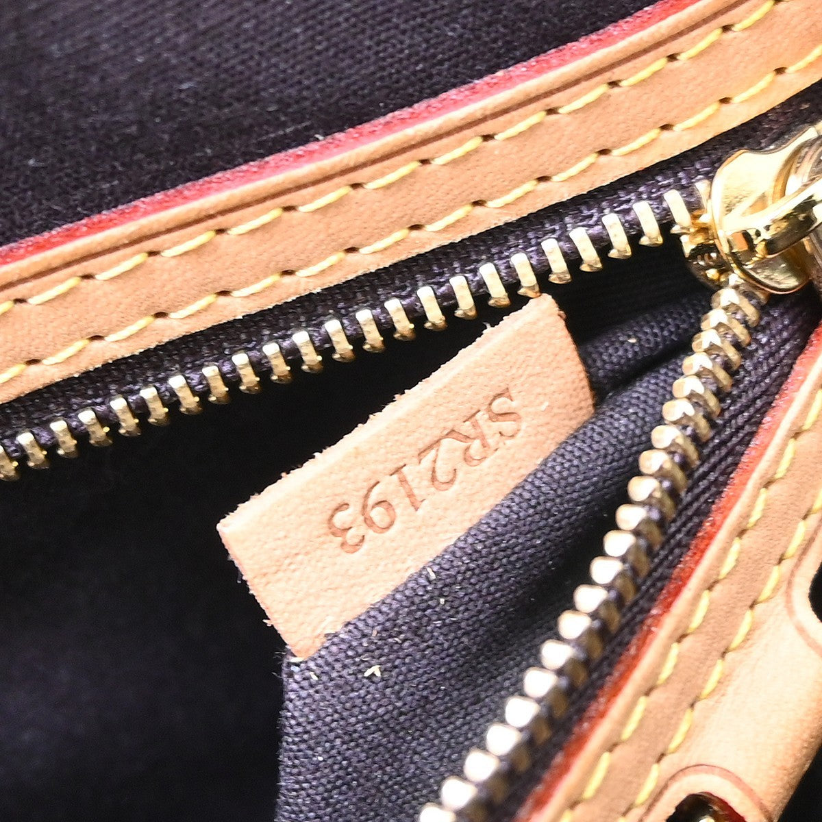 Louis Vuitton Brea Monogram Vernis, Purple, Patent Leather, Handbag