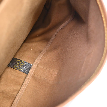 Louis Vuitton Saumur Monogram, Brown, Canvas, Shoulder Bag