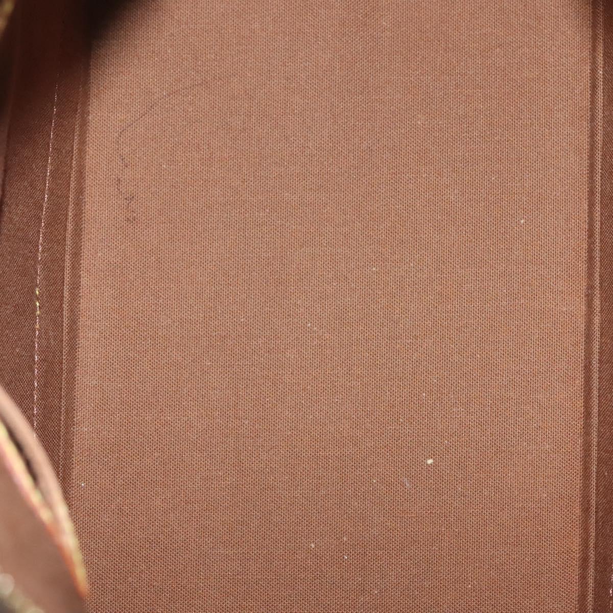 Louis Vuitton Alma Handbag Monogram Canvas, BROWN, CANVAS, Handbag