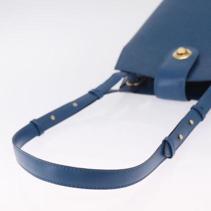Louis Vuitton Cluny Epi Leather, Blue, Leather, Shoulder Bag