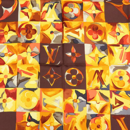 Louis Vuitton Carré Silk, Multicolour, Silk, Scarf