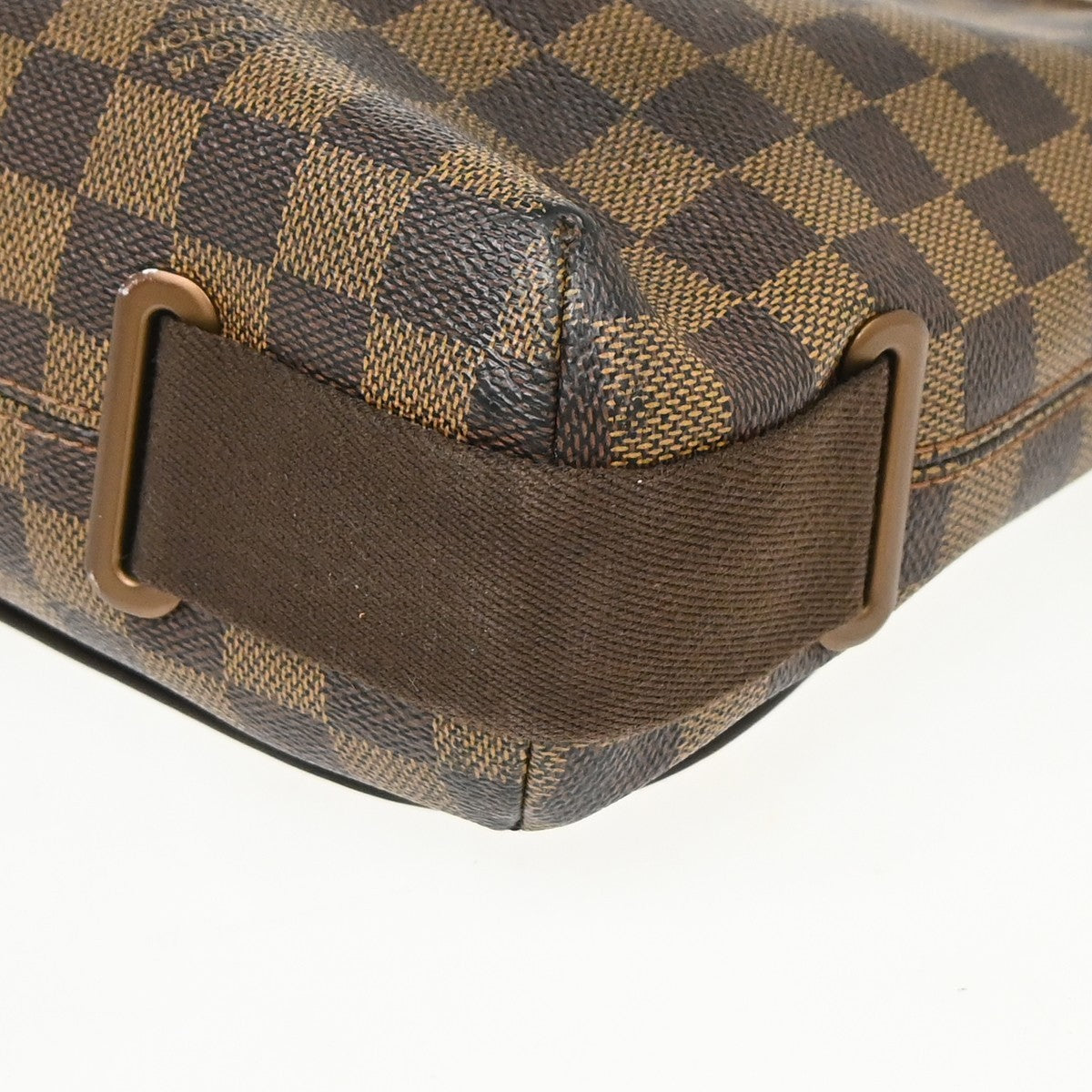 Louis Vuitton Brooklyn Damier Ebene, Brown, Canvas, Shoulder Bag
