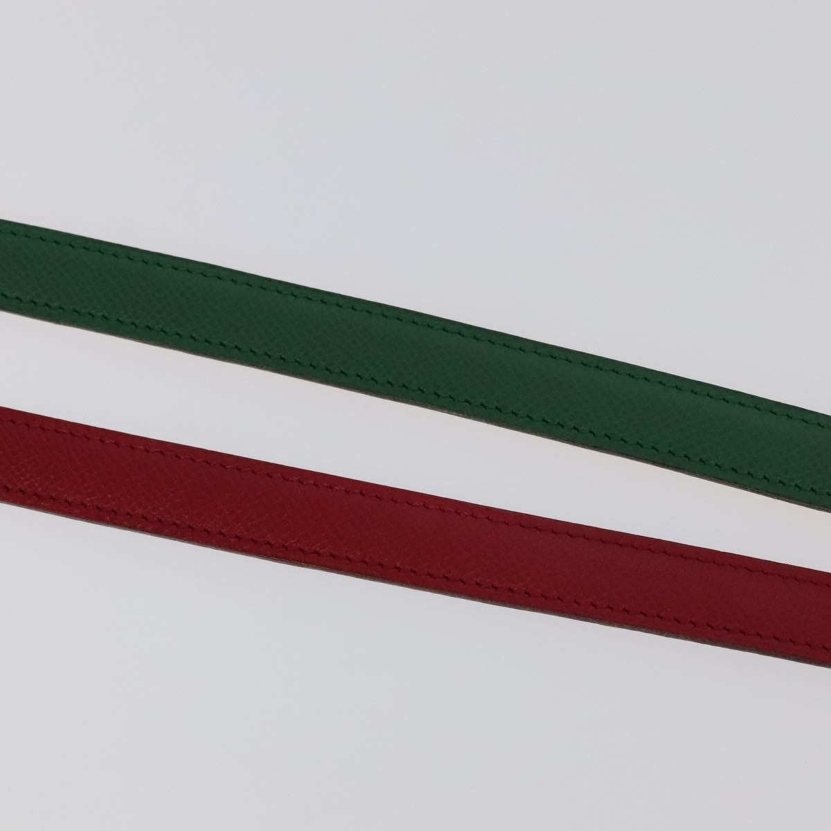 Hermes Double Hole Buckle Belt Metal and Leather, Multicolour, Leather, Belt