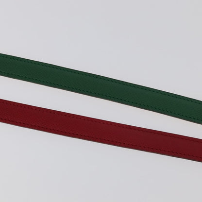 Hermes Double Hole Buckle Belt Metal and Leather, Multicolour, Leather, Belt