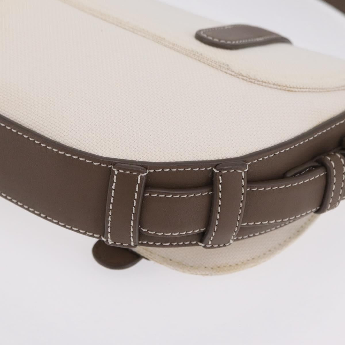 Loewe Shoulder bag Canvas, White, Canvas, Shoulder Bag