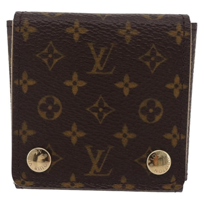 Louis Vuitton Folding Jewelry Case Monogram Canvas, Brown, Canvas, Toiletry Case