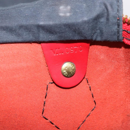 Louis Vuitton Speedy Epi Leather, Red, Leather, Handbag