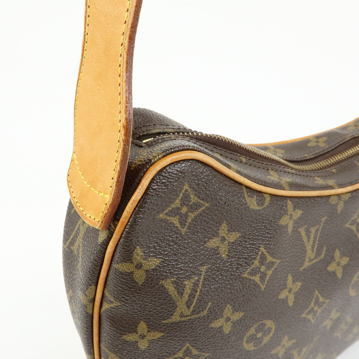 Louis Vuitton Croissant Monogram Canvas, Brown, Canvas, Handbag