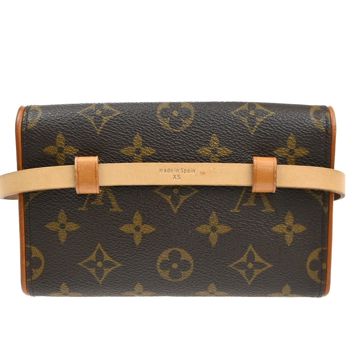 Louis Vuitton Florentine Canvas, Brown, Canvas, Clutch