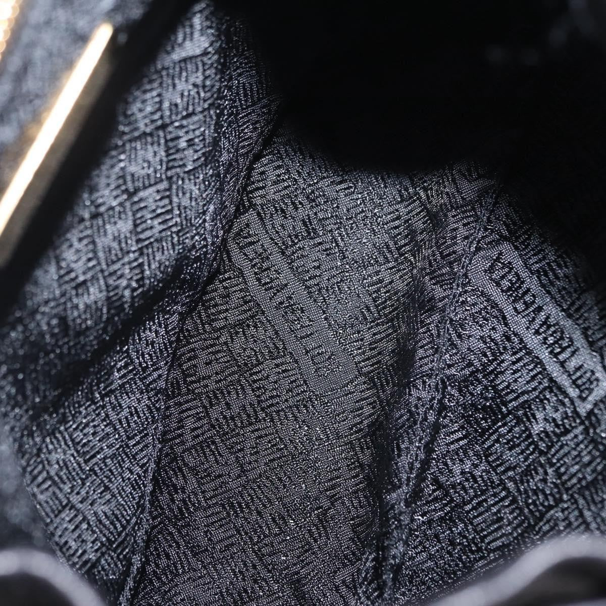 Bottega Veneta Backpack Leather with Intrecciato, Black, Leather, Backpack