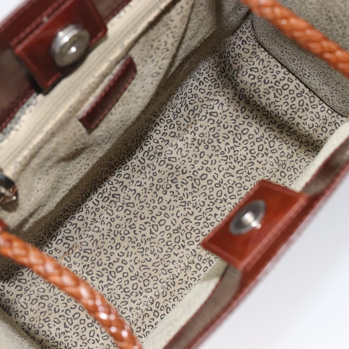 Cartier Panthère Patent Leather, Brown, Patent Leather, Tote Bag