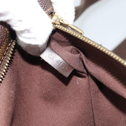 Louis Vuitton Brooklyn Damier Ebene, Brown, Canvas, Shoulder Bag