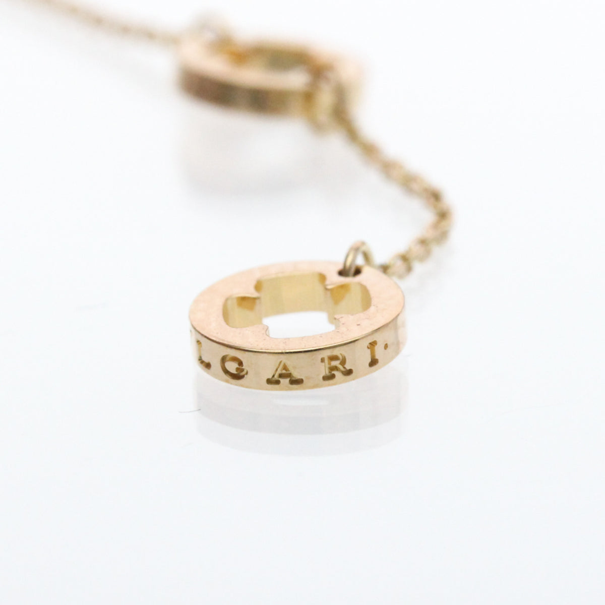 Bvlgari Fiorever Pendant 18K Rose Gold with Ruby and Diamonds, Gold, Pink Gold, Necklace