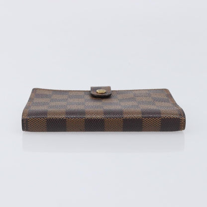 Louis Vuitton Ring Agenda Cover Damier, Brown, Canvas, Briefcase