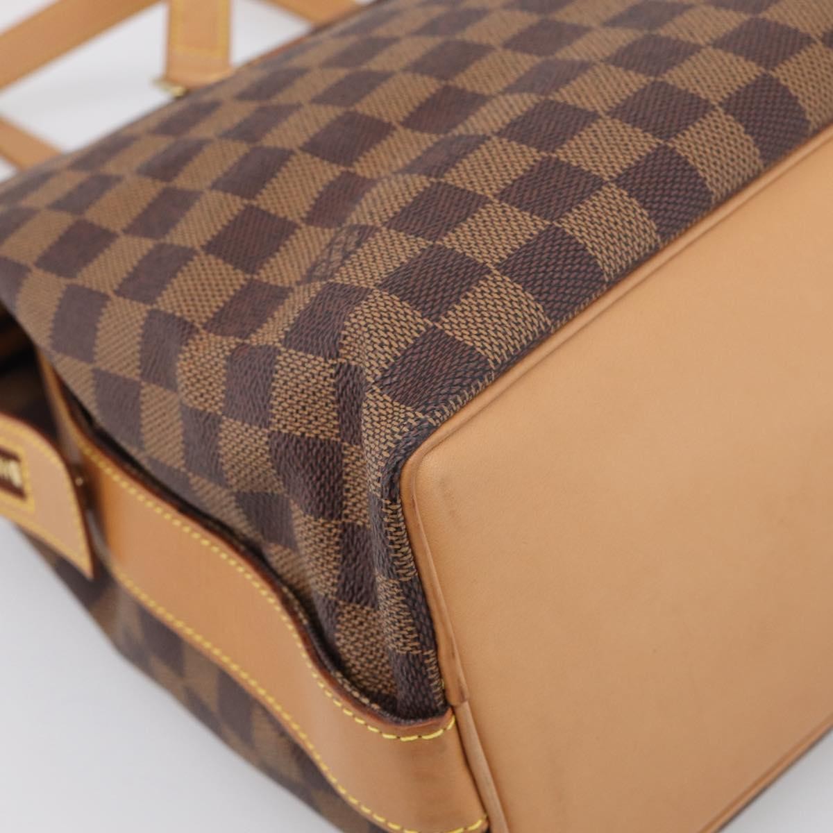 Louis Vuitton Chelsea Centenaire Damier, Brown, Canvas, Handbag