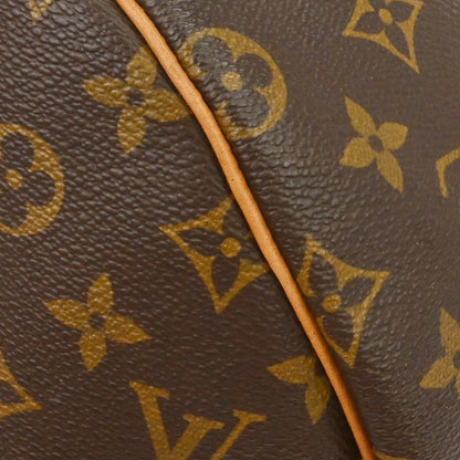 Louis Vuitton Keepall Monogram, Brown, Canvas, Travel Bag