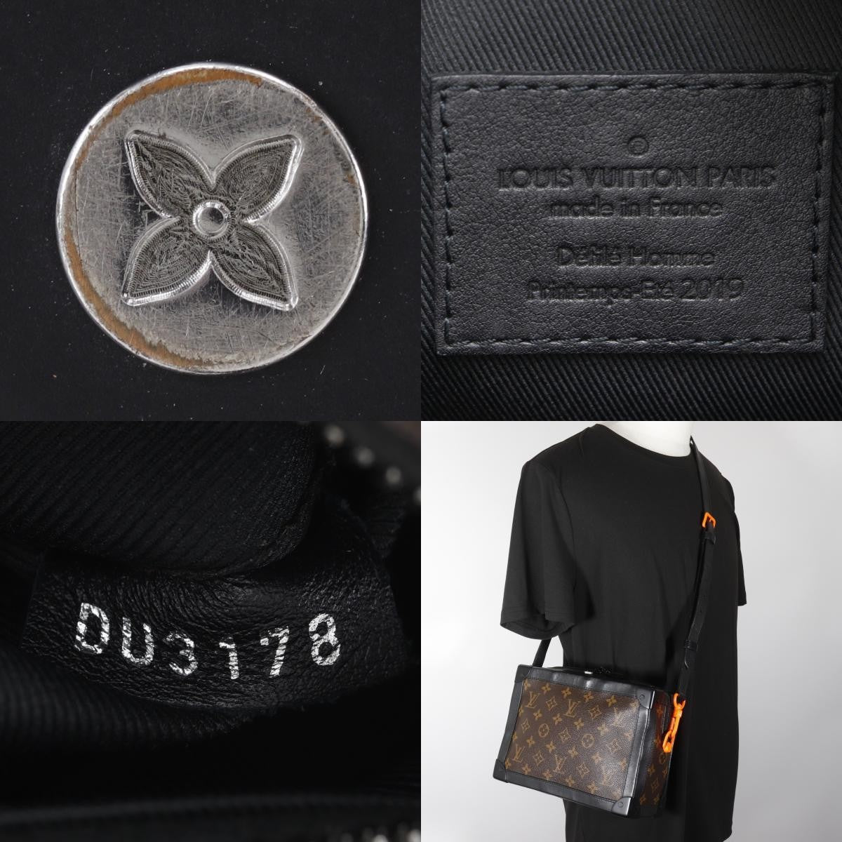 Louis Vuitton Soft Trunk Monogram Eclipse Canvas, Brown, Canvas, Shoulder Bag