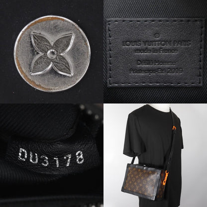 Louis Vuitton Soft Trunk Monogram Eclipse Canvas, Brown, Canvas, Shoulder Bag