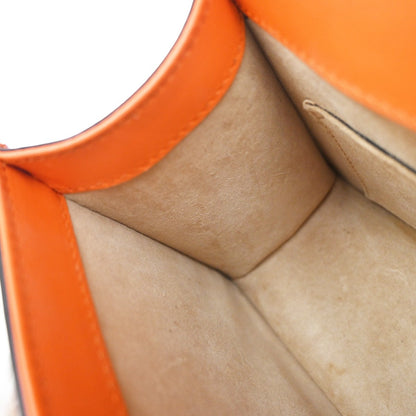 Gucci Sylvie Leather, Orange, Leather, Handbag