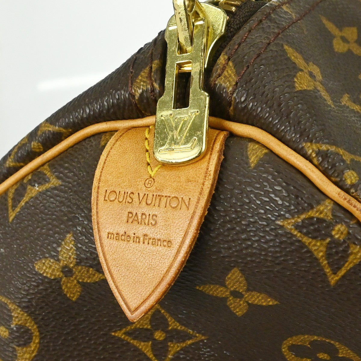 Louis Vuitton Keepall Monogram, Brown, Canvas, Travel Bag