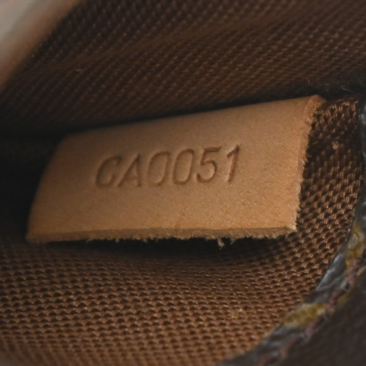 Louis Vuitton Pochette Gange Monogram Canvas, Brown, Canvas, Clutch