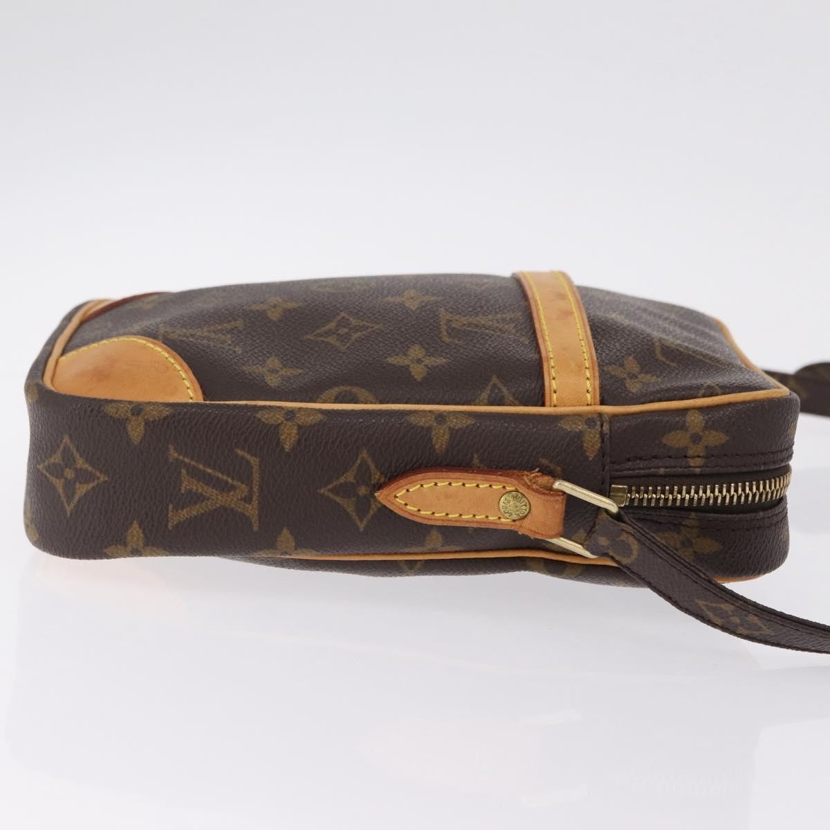Louis Vuitton Danube Monogram Canvas, Brown, Canvas, Handbag
